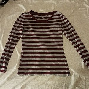Long sleeve striped shirt